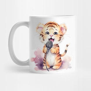 Bengal Tiger Singing Mug